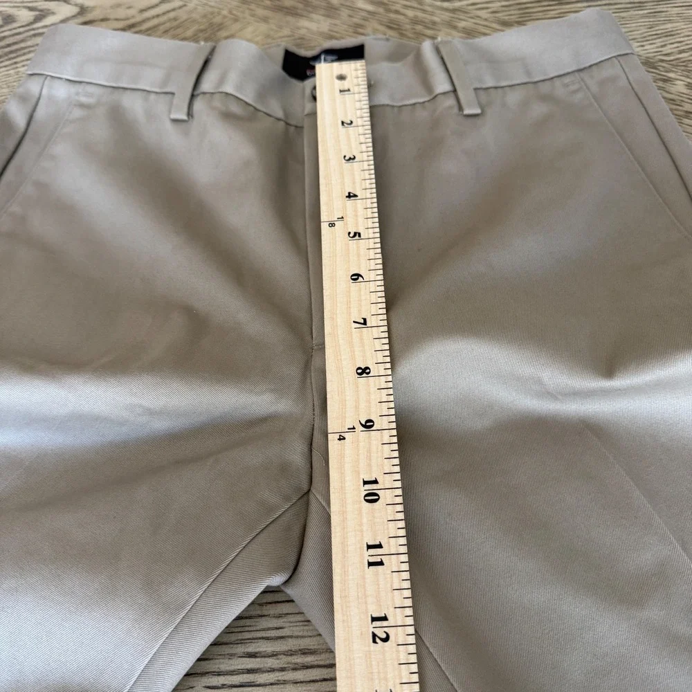 Dockers Mens Slim Fit Chinos Khaki Tan Flat Front Dress Pants 29x32